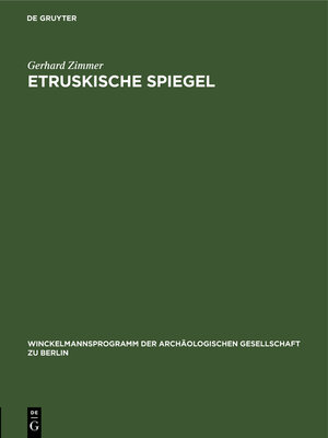 cover image of Etruskische Spiegel